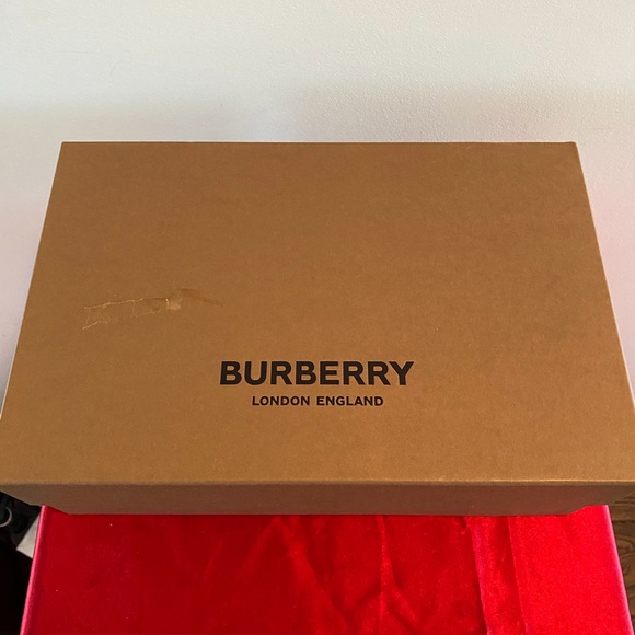 BURBERRY New Salmond Check Sneakers - Picture 6 of 6